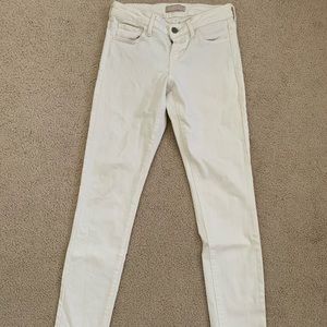 White Uniqlo Skinny jeans